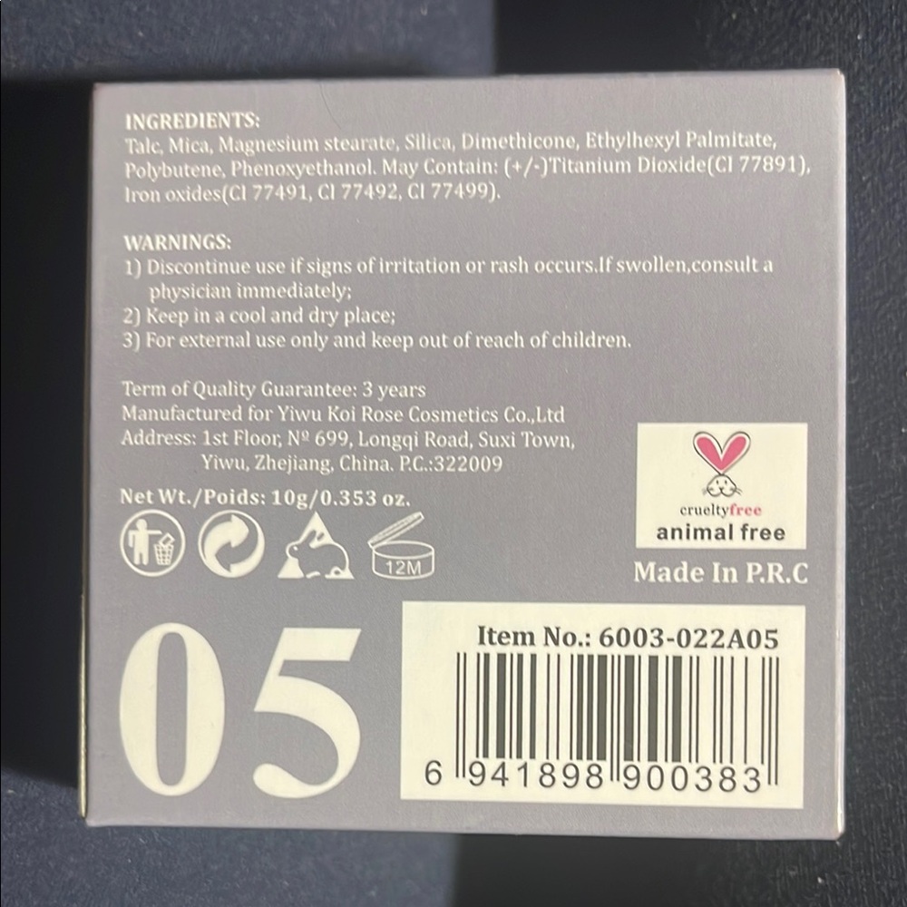 Compact Powder - Miss Rose New in Box - Picture 4 of 6